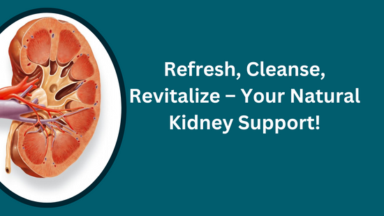 Herbal Kidney Detox Supplement for Cleansing, UTI Relief, and Stone Dissolution – Natural Support for Kidney Health